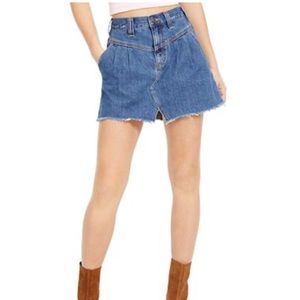 Free People size car mini cotton skirt size 24